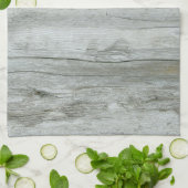 自然な流木の背景 キッチンタオル (折り畳み)