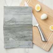 自然な流木の背景 キッチンタオル (四つ折り)