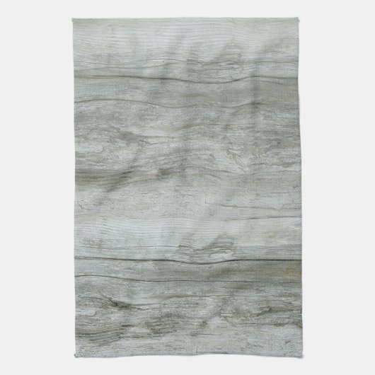 自然な流木の背景 キッチンタオル (縦)