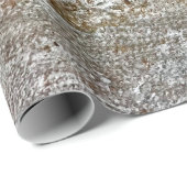 自然な灰色の黒い石の抽象芸術素晴らしいテキスト ラッピングペーパー (ロールコーナー)