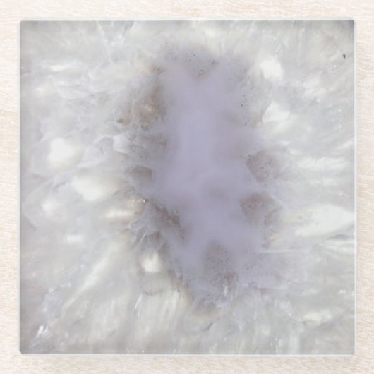 自然な瑪瑙のコースター ガラスコースター (正面)