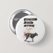 自然な生まれる芸術家 缶バッジ (正面&裏面)