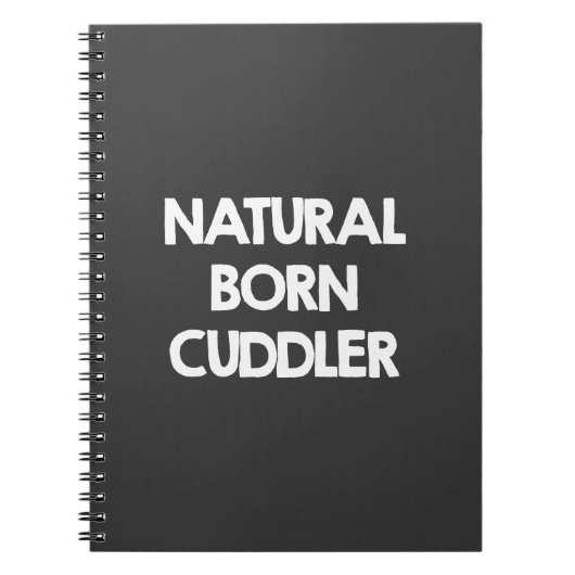 自然な生まれるcuddler ノートブック (正面)
