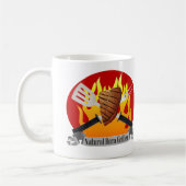 自然な生まれるGrillerのマグの父の日BBQのギフト コーヒーマグカップ (左)