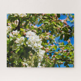 自然な白い花 ジグソーパズル