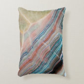 自然な石材のオニキス大理石テクスチャの背景 アクセントクッション (正面(垂直))