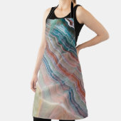 自然な石材のオニキス大理石テクスチャの背景 エプロン (インサイチュ)