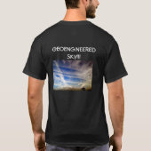 自然な空… GEOENGINEEREDの空!!! Tシャツ (裏面)