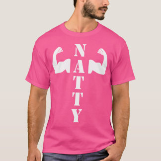 自然な筋肉ボディビルおもしろい体重計 Tシャツ