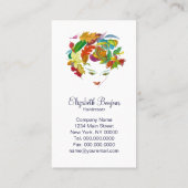 自然な美しいの~の名刺 名刺 (裏面)