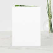 自然な美しい招待状 招待状 (裏面)