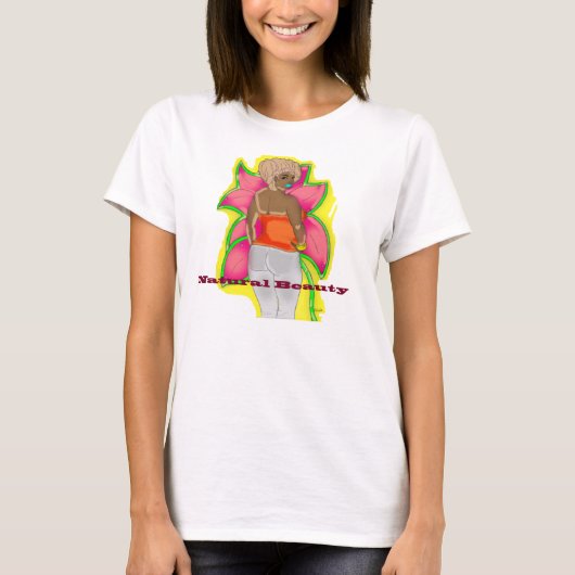 自然な美しい Tシャツ (正面)