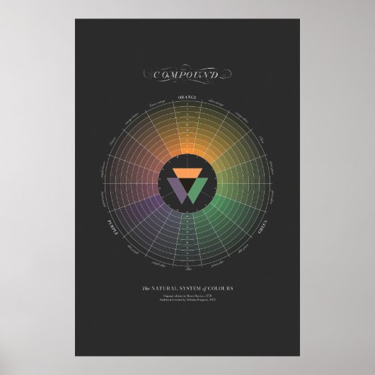 自然な色のシステム – 複合 – 暗 ポスター (正面)