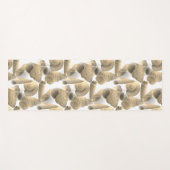 自然な色のシーシェルを持つ海 ヨガマット (正面(横))