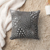 自然な色の羽の枕 クッション (ブランケット)