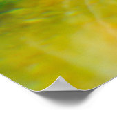 自然な色彩の流れ アブストラクトポスター ポスター (角)