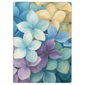 自然な色鮮やかな花  クリップボード (裏面)