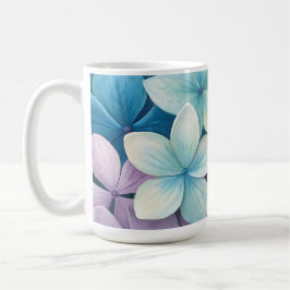自然な色鮮やかな花 コーヒーマグカップ