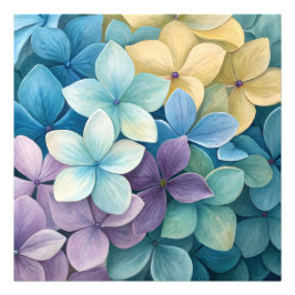 自然な色鮮やかな花 フォトプリント