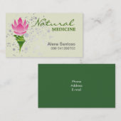 自然な薬 名刺 (正面/裏面)