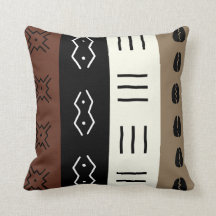 自然な調子のMudprintのストライプなパターン