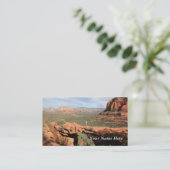 自然な造岩 名刺 (スタンド正面)