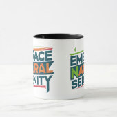 自然な静穏を受け入れる マグカップ (中央)