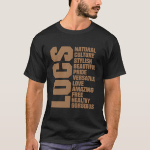 自然な髪のLocs Celebration Tシャツ