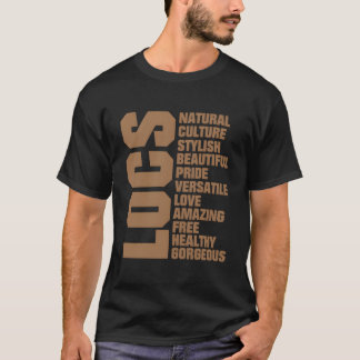 自然な髪のLocs Celebration Tシャツ