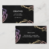 自然な魅力パターン 名刺 (正面/裏面)