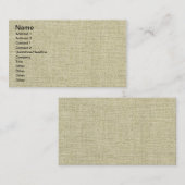 自然な麻疹の質 名刺 (正面/裏面)