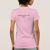 自然な100% Tシャツ (裏面)