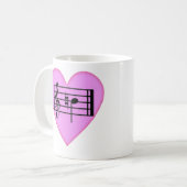 自然なBへの愛 コーヒーマグカップ (正面左)