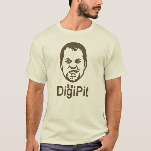 自然なDigiPitのau Tシャツ (正面)