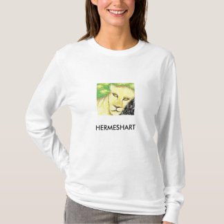 自然なHermes H、HERMESHART Tシャツ