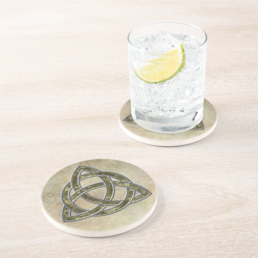 自然なTriquetra コースター (側面)