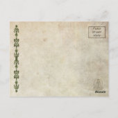 自然なTriquetra ポストカード (裏面)