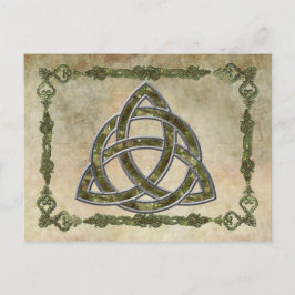自然なTriquetra ポストカード