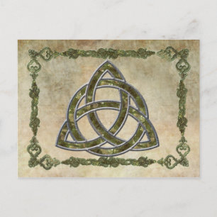 自然なTriquetra ポストカード