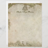 自然なTriquetra レターヘッド (正面/裏面)