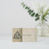自然なTriquetra 名刺 (スタンド正面)
