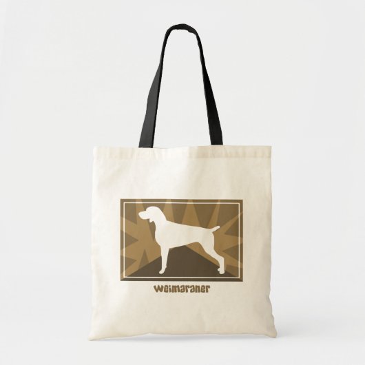 自然なWeimaranerのトートバック トートバッグ (正面)