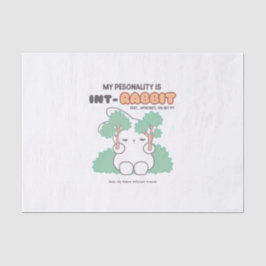 自然に内向き： INT-RABBITパーソナリティ 薄葉紙