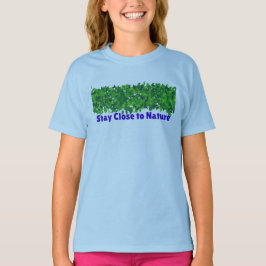 自然に寄り添って Tシャツ – 自然愛好家Tシャツ
