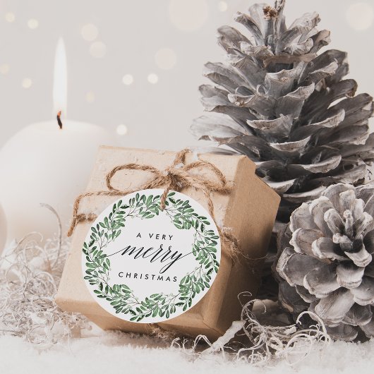 自然に楽しい |水の色クリスマスギフトタグ フェイバータグ