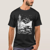 自然に気を配ろう Tシャツ (正面)