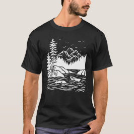 自然に気を配ろう Tシャツ