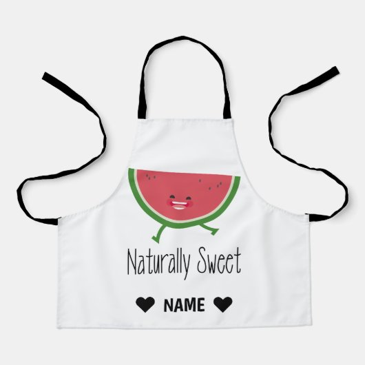 自然に甘い エプロン (正面)