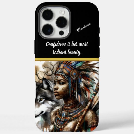 自然に繋がる強力な戦士の精神 Case-Mate iPhoneケース (裏面)