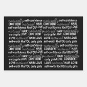 自然に自信のあるホリデーラッピング紙セット ラッピングペーパーシート (正面3)